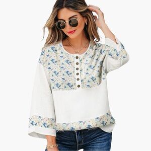 915. Floral Women's Top